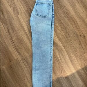 Zara Faded Blue Denim Pants